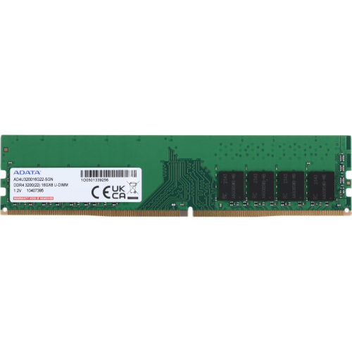 Оперативная память DDR4 16Gb 3200MHz A-Data AD4U320016G22-SGN Premier RTL PC4-25600 CL22 DIMM 288-pin 1.2В single rank Ret [AD4U320016G22-SGN]