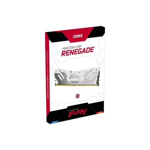 Память оперативная/ Kingston 24GB 8000MT/s DDR5 CL38 DIMM FURY Renegade White