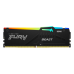 Память оперативная/ Kingston 64GB 5200MHz DDR5 CL40 DIMM (Kit of 2) FURY Beast RGB