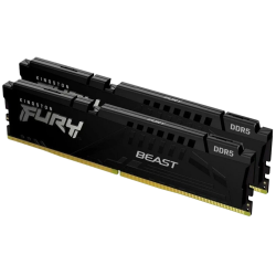 Память оперативная/ Kingston 64GB 5600MT/s DDR5 CL40 DIMM (Kit of 2) FURY Beast Black
