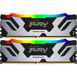 Оперативная память DDR5 2x24GB 7200MHz Kingston KF572C38RSAK2-48 Fury Renegade XMP RGB RTL Gaming PC5-57600 CL38 DIMM 288-pin 1.45В kit single rank с радиатором Ret [KF572C38RSAK2-48]