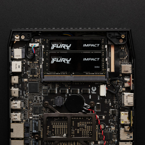 Память оперативная/ Kingston 16GB 4800MT/s DDR5 CL38 SODIMM (Kit of 2) FURY Impact PnP Память оперативная/ Kingston 16GB 4800MT/s DDR5 CL38 SODIMM (Kit of 2) FURY Impact PnP