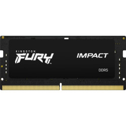 Память оперативная/ Kingston 16GB 6000MT/s DDR5 CL38 SODIMM FURY Impact XMP