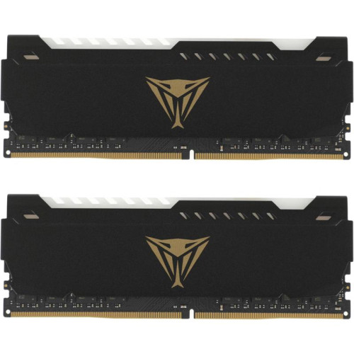 Оперативная память DDR4 2x8Gb 3600MHz Patriot PVSR416G360C0K Viper Steel RGB RTL Gaming PC4-28800 CL20 DIMM 288-pin 1.35В dual rank с радиатором Ret [PVSR416G360C0K]