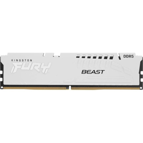 Оперативная память DDR5 16GB 6400MHz Kingston KF564C32BW-16 Fury Beast RTL Gaming PC5-51200 CL32 DIMM 288-pin 1.4В single rank с радиатором Ret