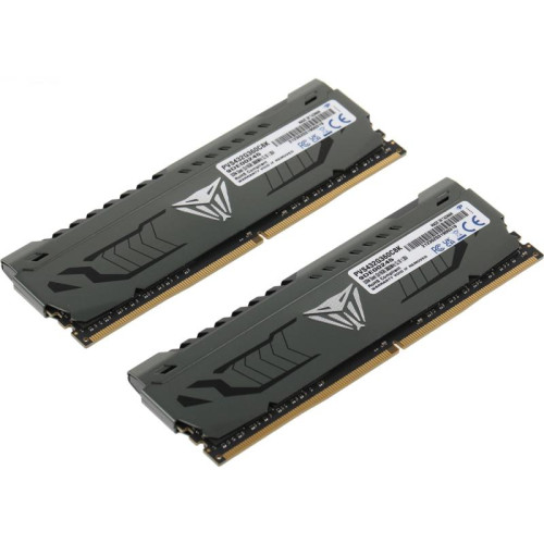 Память DDR4 2x16GB 3600MHz Patriot PVS432G360C8K Viper Steel RTL Gaming PC4-28800 CL18 DIMM 288-pin 1.35В single rank с радиатором Ret
