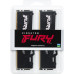 Память оперативная/ Kingston 128GB 5600MT/s DDR5 CL40 DIMM (Kit of 4) FURY Beast RGB XMP
