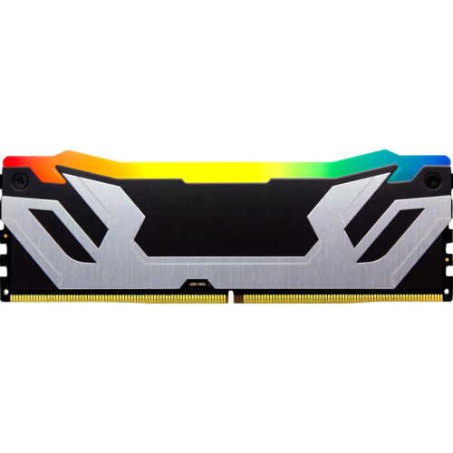 Память оперативная/ Kingston 48GB 8400MT/s DDR5 CL40 CUDIMM (Kit of 2) FURY Renegade RGB Silver XMP