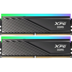 Память DDR5 2x16GB 6400MHz A-Data AX5U6400C3216G-DTLABRBK XPG Lancer RGB RTL PC5-51200 CL32 DIMM 288-pin 1.4В kit dual rank с радиатором Ret