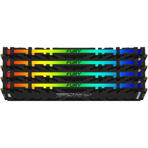 Память оперативная/ Kingston 32GB3200MHz DDR4 CL16DIMM (Kit of4)FURYRenegadeRGB Память оперативная/ Kingston 32GB3200MHz DDR4 CL16DIMM (Kit of4)FURYRenegadeRGB