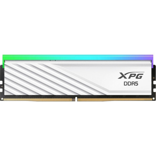Память DDR5 2x16GB 6000MHz A-Data AX5U6000C3016G-DTLABRWH XPG Lancer RGB RTL PC5-48000 CL30 DIMM 288-pin 1.35В kit dual rank с радиатором Ret