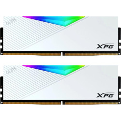 Память DDR5 2x16GB 7200MHz A-Data AX5U7200C3416G-DCLARWH XPG Lancer RGB RTL Gaming PC5-57600 CL34 DIMM 288-pin 1.4В kit dual rank с радиатором Ret