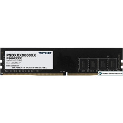 Оперативная память DDR4 8Gb 3200MHz Patriot PSD48G320081 Signature RTL Gaming PC4-25600 CL22 DIMM 288-pin 1.2В single rank Ret [PSD48G320081]