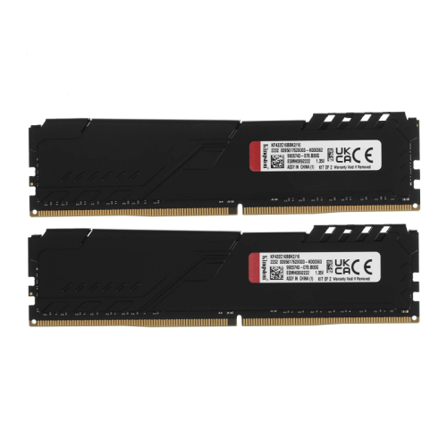 Память оперативная/ Kingston 16GB 3200MT/s DDR4 CL16 DIMM (Kit of 2) FURY Beast Black (Select Regions ONLY) Память оперативная/ Kingston 16GB 3200MT/s DDR4 CL16 DIMM (Kit of 2) FURY Beast Black (Select Regions ONLY)