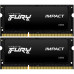 Память оперативная/ Kingston 16GB 1866MHz DDR3LCL11SODIMM(Kit of 2)1.35VFURYImpact