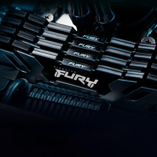 Память оперативная/ Kingston 32GB 7600MT/s DDR5 CL38 DIMM (Kit of 2) FURY Renegade Silver XMP