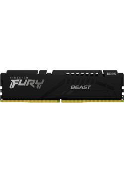 Память оперативная/ Kingston 32GB 5200MT/s DDR5 CL40 DIMM FURY Beast Black