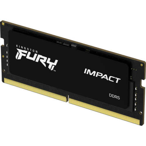 Память оперативная/ Kingston 8GB 4800MT/s DDR5 CL38 SODIMM FURY Impact PnP