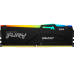 Память оперативная Kingston 8GB 5200MT/s DDR5 CL40 DIMM FURY Beast RGB XMP