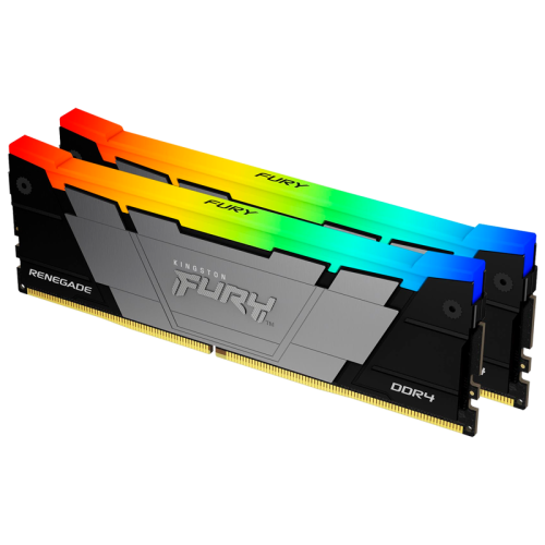 Память оперативная Kingston 16GB 3200MT/s DDR4 CL16 DIMM (Kit of 2) FURY Renegade RGB