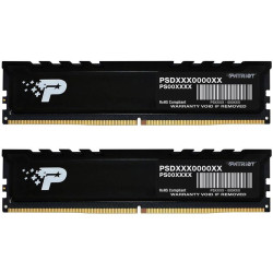 Оперативная память DDR5 2x16GB 4800MHz Patriot PSP532G4800KH1 Signature Premium RTL PC5-38400 CL40 DIMM 288-pin 1.1В kit single rank с радиатором Ret [PSP532G4800KH1]