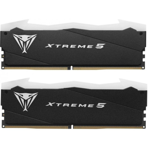Оперативная память DDR5 2x16Gb 8000MHz Patriot PVXR532G80C38K Viper Xtreme 5 RGB RTL Gaming PC5-64000 CL38 DIMM 288-pin 1.45В с радиатором Ret [PVXR532G80C38K]