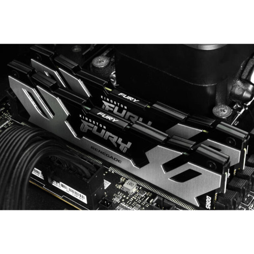 Память оперативная/ Kingston 16GB 6800MT/s DDR5 CL36 DIMM FURY Renegade Silver XMP