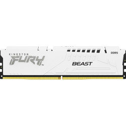 Память оперативная/ Kingston 128GB 5200MT/s DDR5 CL40 DIMM (Kit of 4) FURY Beast White XMP