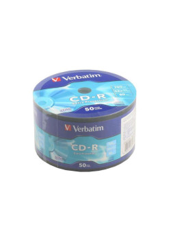 Диск CD-R Verbatim 700Mb 52x bulk (50шт) (43787)