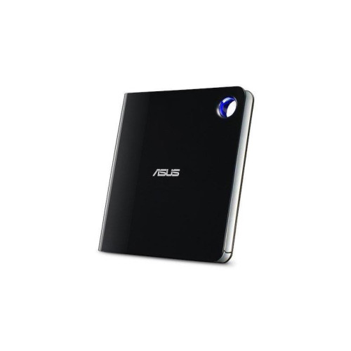 Привод Blu-Ray-RW Asus SBW-06D5H-U черный/серебристый USB3.0 slim ultra slim M-Disk Mac внешний RTL