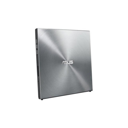 Оптический привод ASUS DVD-RW SDRW-08U5S-U/SIL/G/AS серебристый USB внешний RTL [SDRW-08U5S-U/SIL/G/AS]