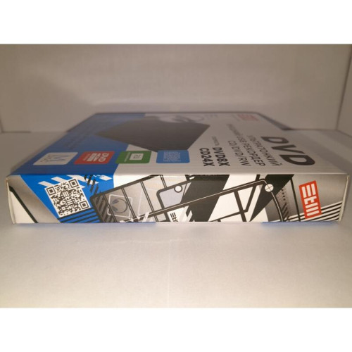 Внешний оптический DVD привод/ DVD-RW ext. Black Slim Ret USB3.0+TYPE-C
