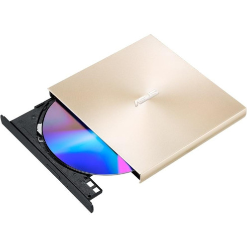 Оптический привод ASUS DVD-RW SDRW-08U9M-U золотистый USB slim ultra slim M-Disk Mac внешний RTL [SDRW-08U9M-U/GOLD/G/AS]