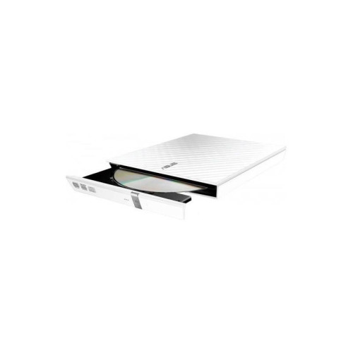 Оптический привод ASUS DVD-RW SDRW-08D2S-U LITE/WHT/G/AS белый USB внешний RTL [SDRW-08D2S-U LITE/WHT/G/AS]