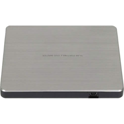 Оптический привод/ LG DVD-RW ext. Silver Slim Ret. USB2.0