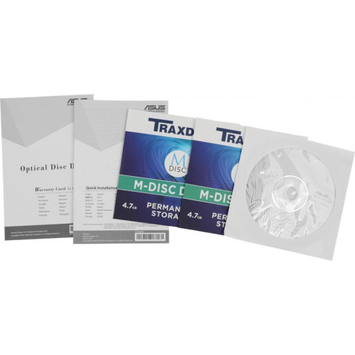 Оптический привод ASUS DVD-RW SDRW-08U7M-U серебристый USB ultra slim внешний RTL [SDRW-08U7M-U/SIL/G/AS]