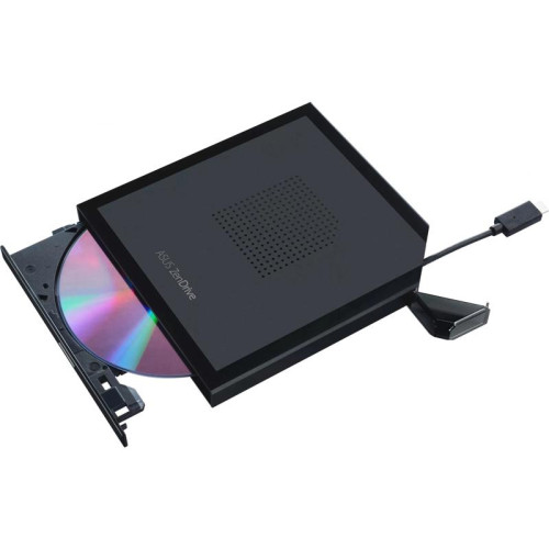 Привод DVD-RW Asus SDRW-08V1M-U/BLK/G/AS черный USB Type-C ultra slim M-Disk внешний RTL