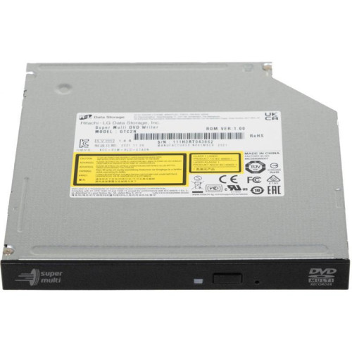 Привод DVD-RW LG GTC2N черный SATA slim внутренний oem Привод DVD-RW LG GTC2N черный SATA slim внутренний oem