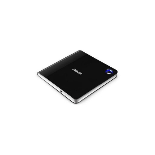 Привод Blu-Ray-RW Asus SBW-06D5H-U черный/серебристый USB3.0 slim ultra slim M-Disk Mac внешний RTL