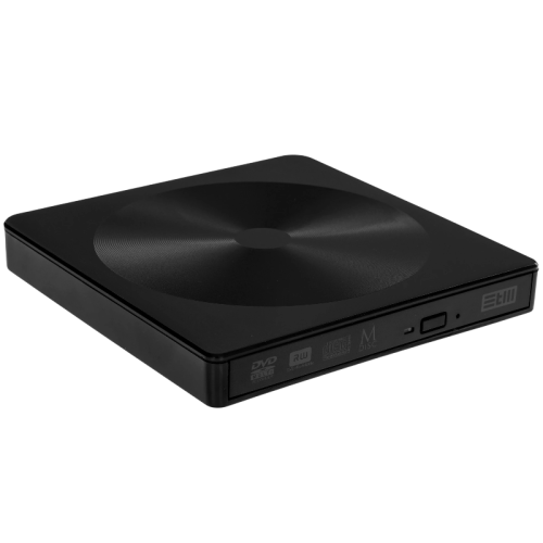 Внешний оптический DVD привод/ DVD-RW ext. Black Slim Ret USB3.0+TYPE-C