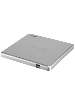 Оптический привод/ LG DVD-RW ext. Silver Slim Ret