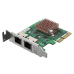 Сетевая карта/ QNAP QXG-2G2T-I225 2-port 2.5 GbE network expansion card, Controller I225-LM, PCIe Gen2 x2, 3 x Brackets included (Full-height, Low-profile and Specialized for QNAP NAS) Сетевая карта/ QNAP QXG-2G2T-I225 2-port 2.5 GbE network expansion card, Controller I225-LM, PCIe Gen2 x2, 3 x Brackets included (Full-height, Low-profile and Specialized for QNAP NAS)