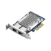 Сетевая карта/ QNAP QXG-5G2T-111C PCIe Gen3 x2, Dual-port 4-speed 5 GbE network expansion card (5Gbps/ 2.5Gbps/ 1Gbps/ 100Mbps) Low-profile bracket pre-installed; full-height and specialized brackets are bundled Сетевая карта/ QNAP QXG-5G2T-111C PCIe Gen3 x2, Dual-port 4-speed 5 GbE network expansion card (5Gbps/ 2.5Gbps/ 1Gbps/ 100Mbps) Low-profile bracket pre-installed; full-height and specialized brackets are bundled