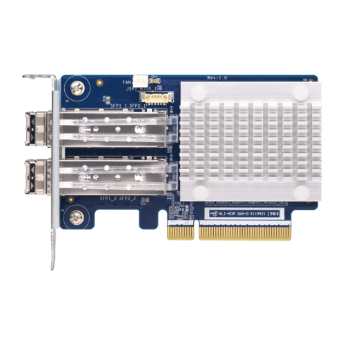 Сетевая карта/ QNAP QXP-16G2FC Dual-port Fiber Channel adapter, 2 x 16 Gb / s SFP +, PCIe Gen3 x8. For QTS OS ONLY Сетевая карта/ QNAP QXP-16G2FC Dual-port Fiber Channel adapter, 2 x 16 Gb / s SFP +, PCIe Gen3 x8. For QTS OS ONLY