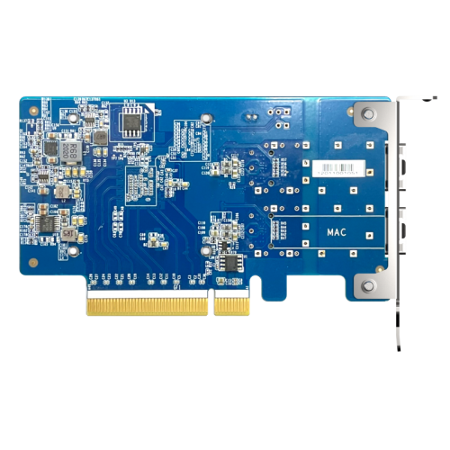 Сетевая карта/ QNAP QXG-25G2SF-CX6 Dual Port 25 GbE SFP28 PCIe Gen4 x8 NIC Сетевая карта/ QNAP QXG-25G2SF-CX6 Dual Port 25 GbE SFP28 PCIe Gen4 x8 NIC