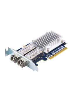 Сетевая карта/ QNAP QXP-16G2FC Dual-port Fiber Channel adapter, 2 x 16 Gb / s SFP +, PCIe Gen3 x8. For QTS OS ONLY