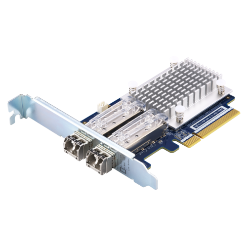 Сетевая карта/ QNAP QXP-16G2FC Dual-port Fiber Channel adapter, 2 x 16 Gb / s SFP +, PCIe Gen3 x8. For QTS OS ONLY Сетевая карта/ QNAP QXP-16G2FC Dual-port Fiber Channel adapter, 2 x 16 Gb / s SFP +, PCIe Gen3 x8. For QTS OS ONLY