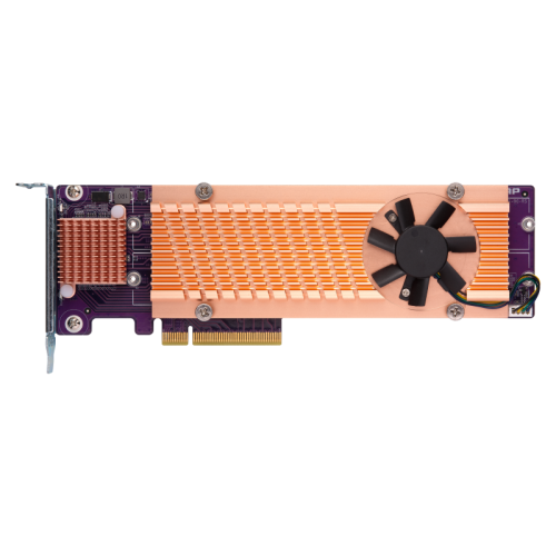 Плата расширения/ QNAP QM2-4S-240 Quad M.2 SATA SSD expansion card; supports up to four M.2 2280 formfactor M.2 SATA SSDs; PCIe Gen2 x4 host interface; Low-profile bracket pre-loaded, Low-profile flat and Full-height are bundled Плата расширения/ QNAP QM2-4S-240 Quad M.2 SATA SSD expansion card; supports up to four M.2 2280 formfactor M.2 SATA SSDs; PCIe Gen2 x4 host interface; Low-profile bracket pre-loaded, Low-profile flat and Full-height are bundled