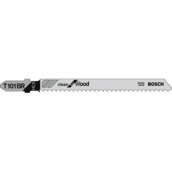 Набор пилок по дереву Bosch T101BR HCS 5пред. (лобзики)