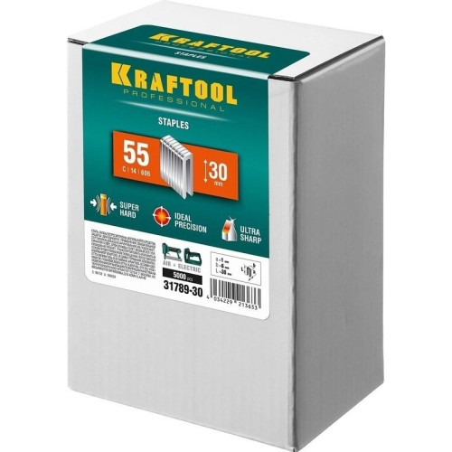 Скобы для степлера Kraftool 31789-30